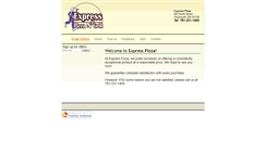 Desktop Screenshot of expresspizzaweymouth.com